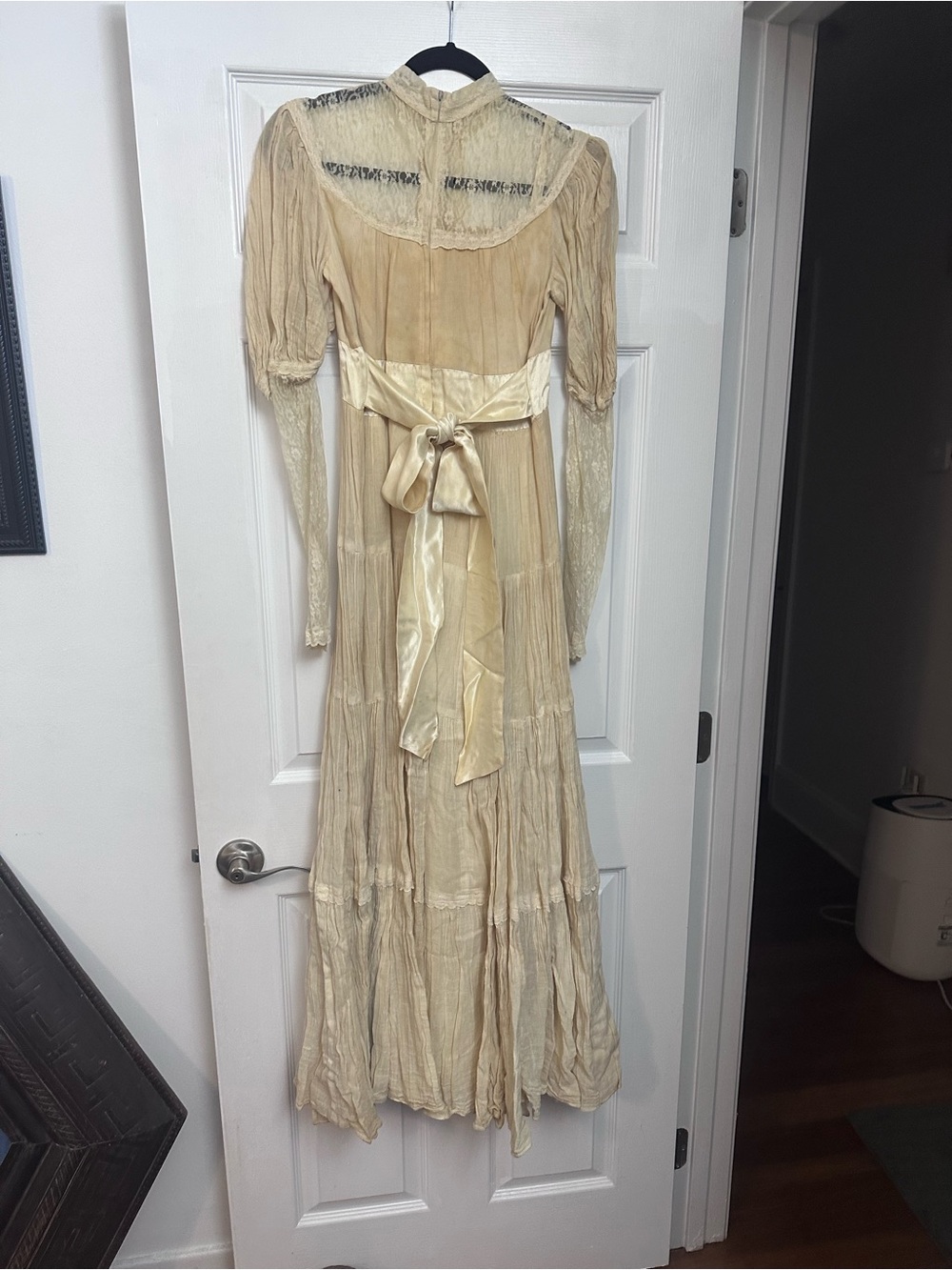 Vintage Gunne Sax Dress Lace Small - Picture 3 of 7